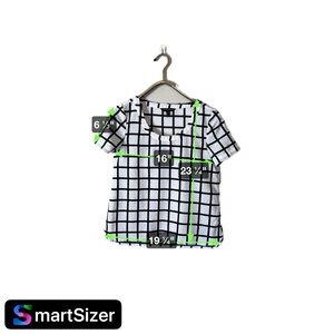 Banana Republic Petite XS, Top black and white. Work, outfit petite size